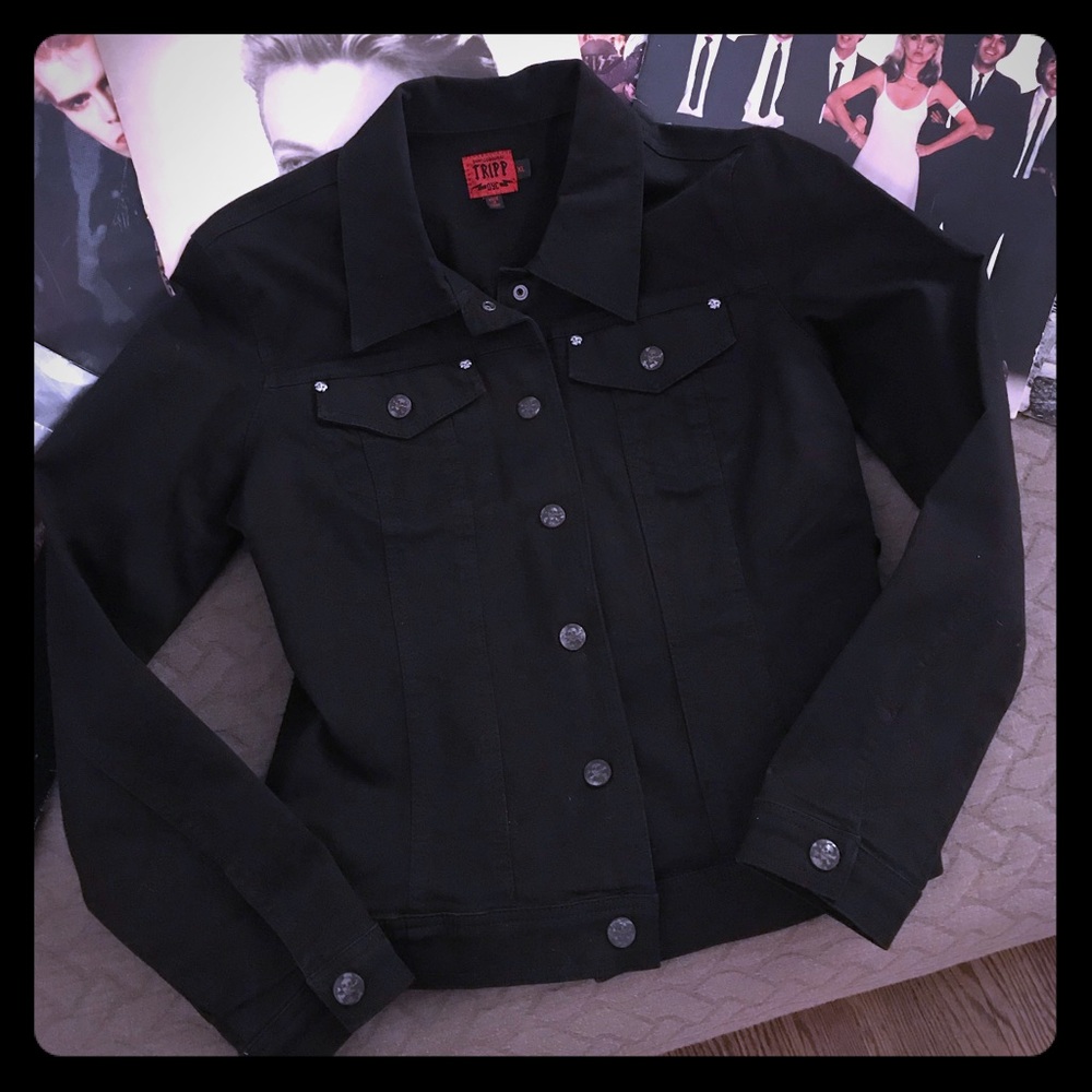 Black ‘Tripp NYC’ Jean Jacket